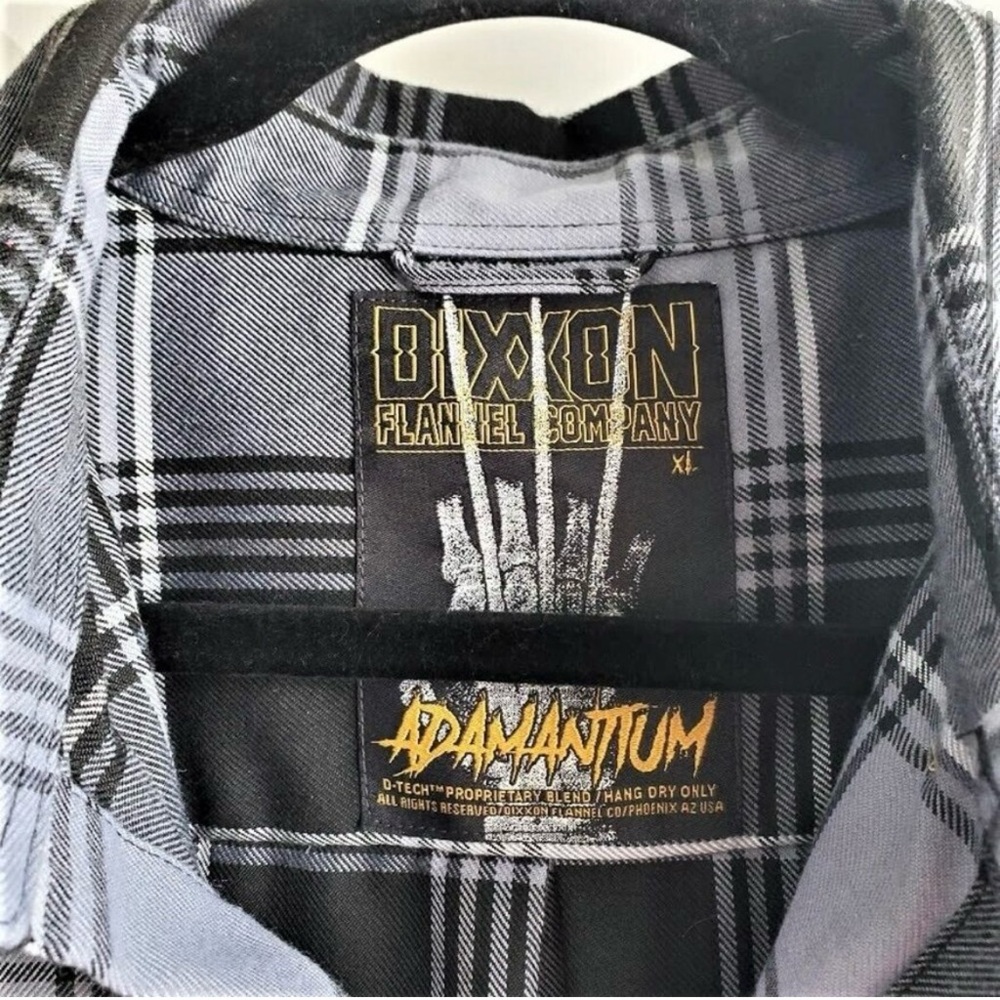DIXXON Flannel CO Men's THE ADAMANTIUM Flannel Shirt XL